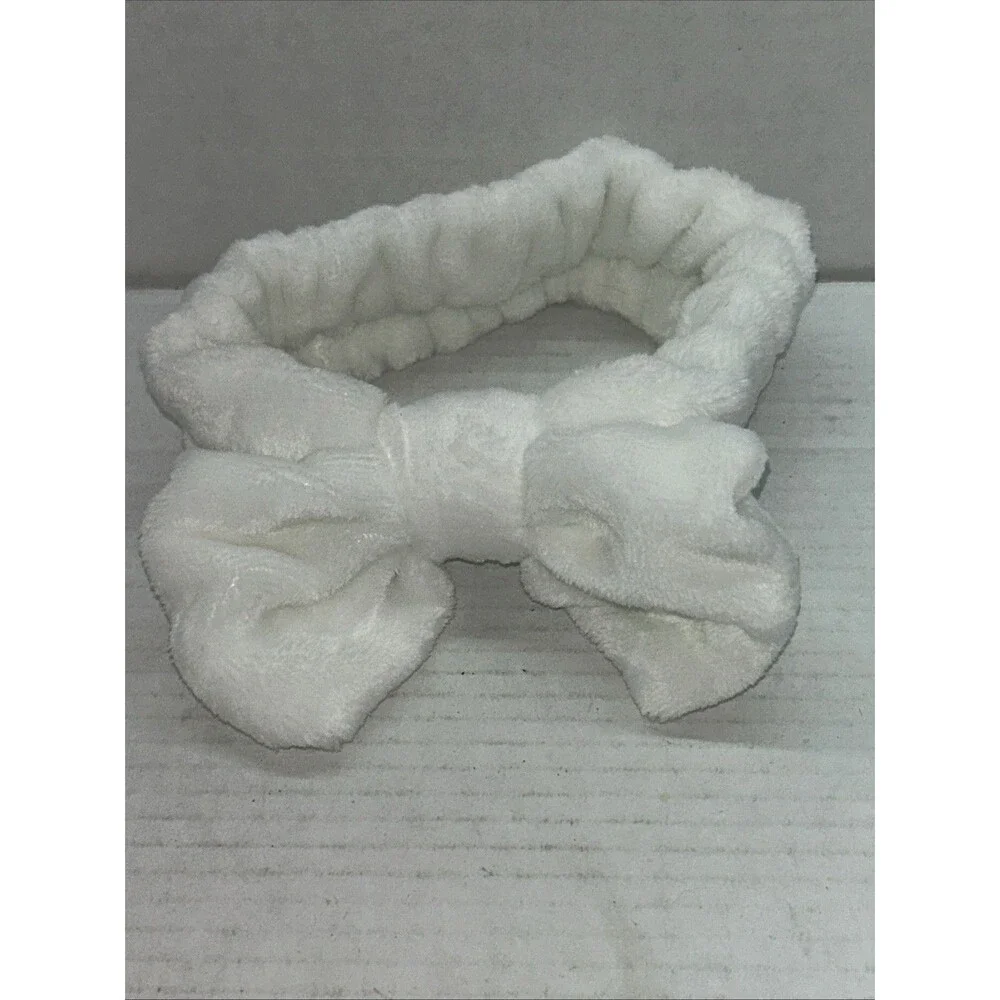 Headbands - Lot of 5 - Various Colors/Designs (White, Pink/White, Gray, Multi)